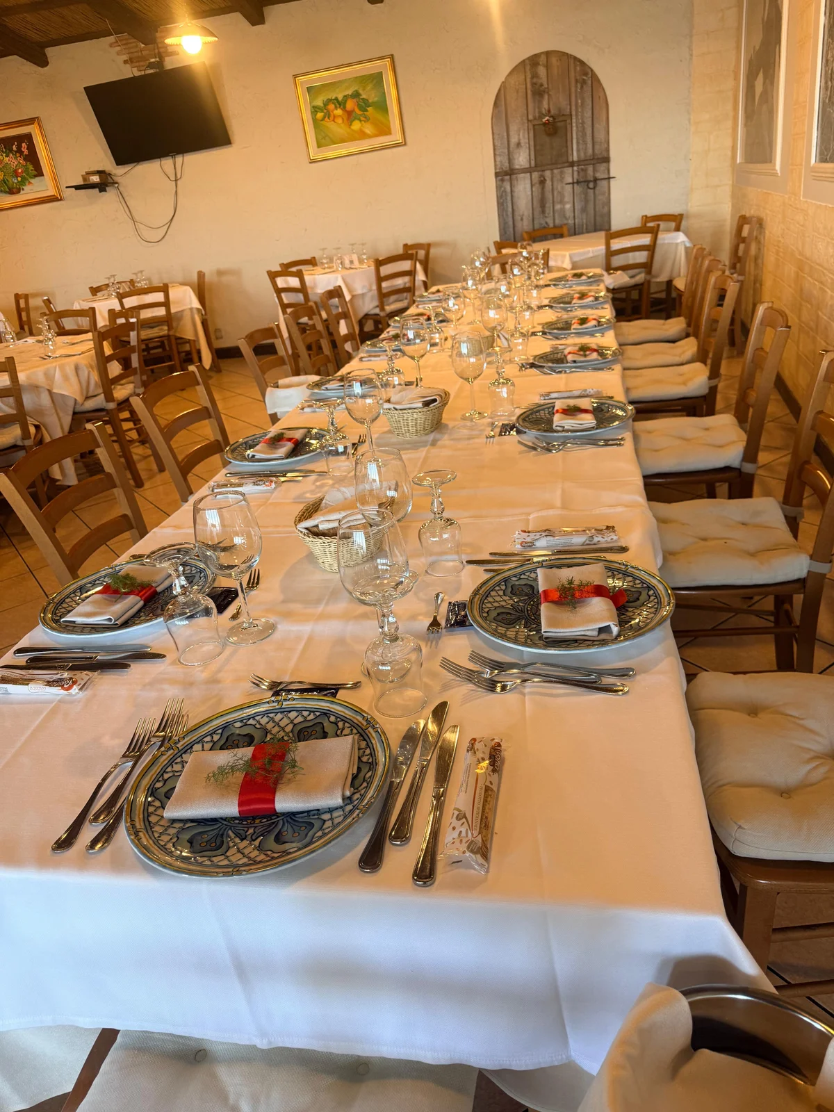 A tavola nel nostro ristorante